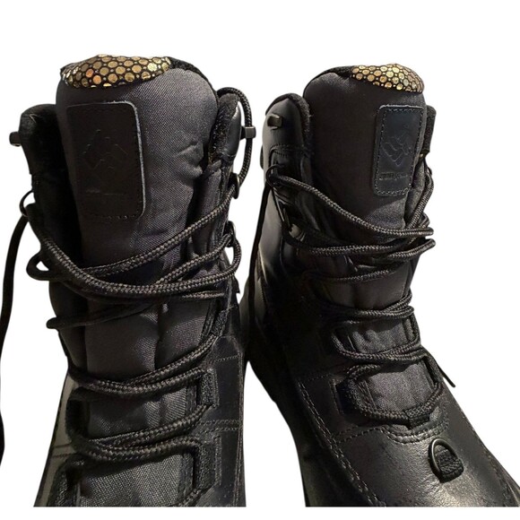 Columbia Mens Bugaboot Black Celsius Omni Heat Infinity Winter Snow Boots 10.5 - Picture 2 of 6